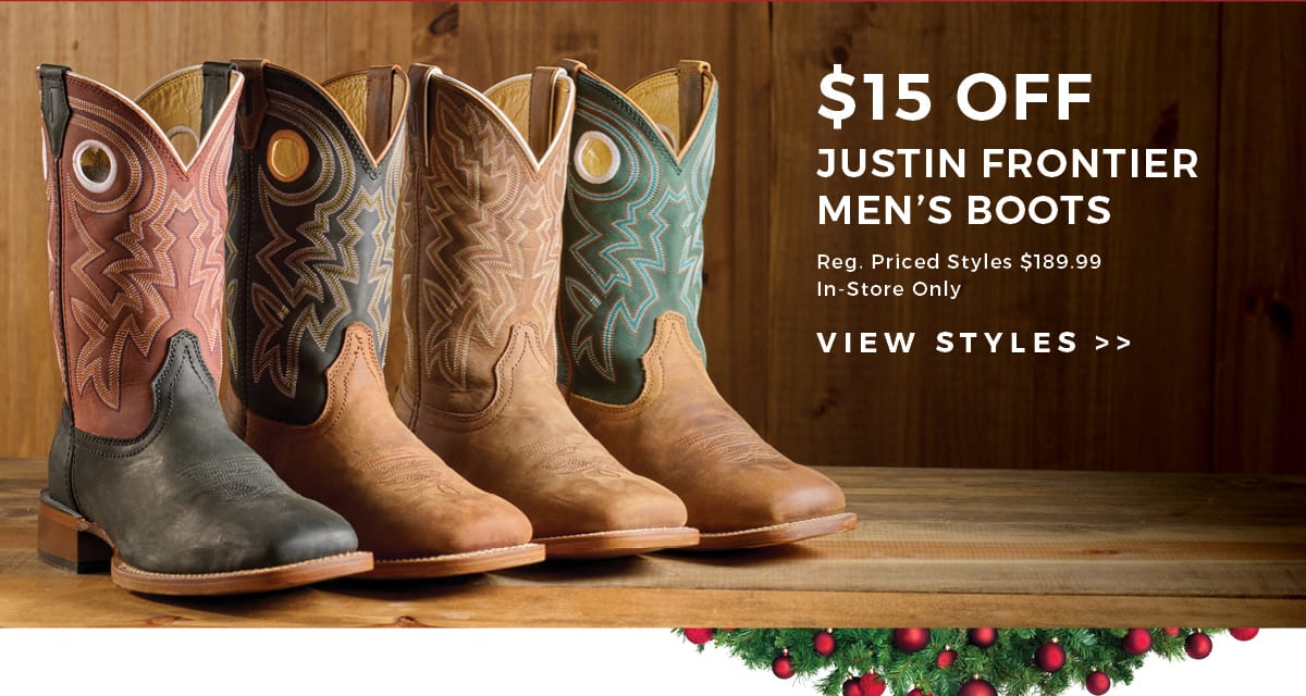 Cavender's 2024 Christmas Countdown Sale | Boots & Shoes | Cavenders